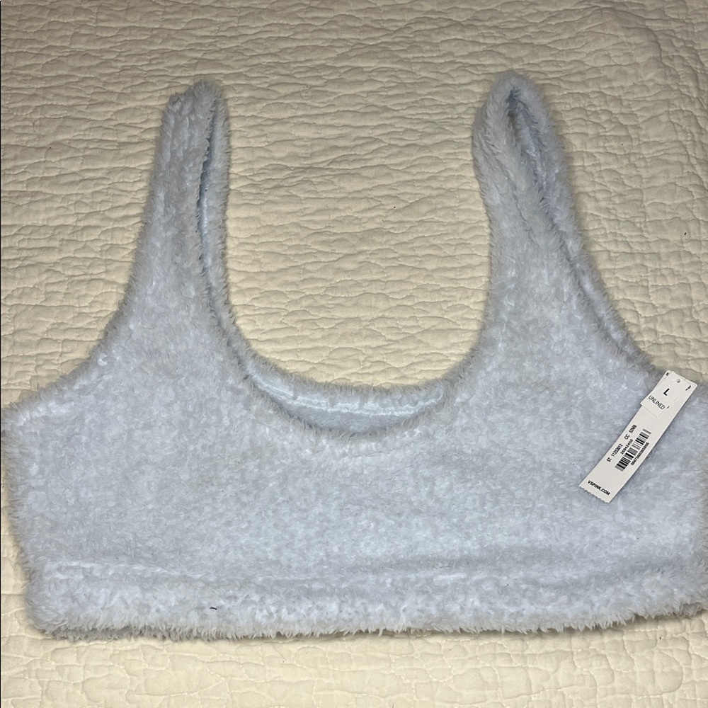 Victoria's Secret PINK Light Blue Fleece